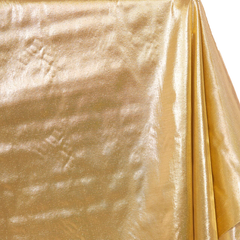 Gold polyester lame fabric 58 inch wide