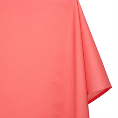 vibrant coral sewing fabric by the yard sold by Beautiful Windows Elgin