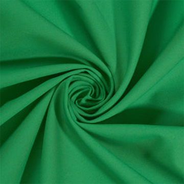 Cotton Sewing Fabric—Kelly Green Color—Solid for Dressmaking Fabric—59" Inches Wide —Sold By The Yard—Available for Nationwide Shipping.