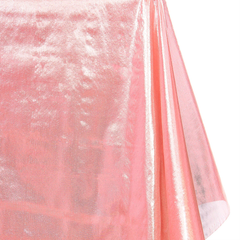 Close-up of pink fabric with a textured pattern
