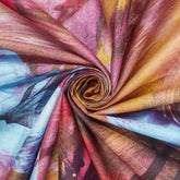 Watercolor Lily—Abstract Floral Printed—Cotton Broadcloth—100% Cotton—Width 54" Inches Wide—Shipped Nationwide