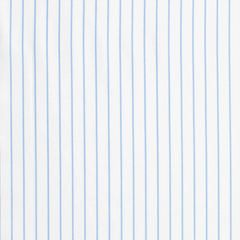 Lightweight Pinstripe Shirting Poplin Fabric—light Blue—Premium Quality—59/60" Inches Wide—Available by the Yard—Nationwide Shipping