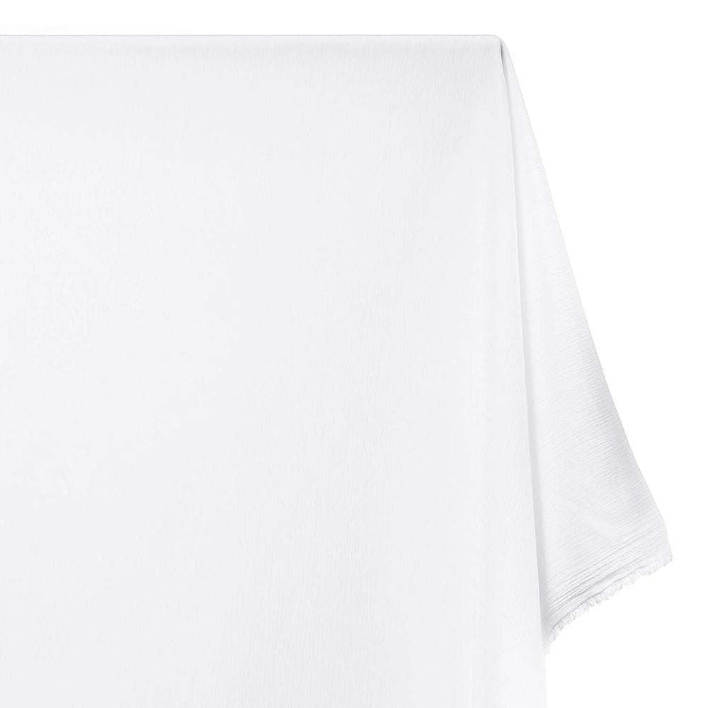 White tablecloth on a plain white background| Beautiful WindowsElgin.com