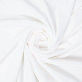 Pure white 380 GSM fabric texture close-up| sold by Beautifulwindowselgin.com