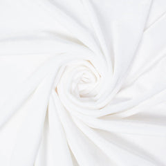 interiors White—Stretch Velvet Fabric——90% Polyester, 10% Spandex— 60/61 Inches—20% Vertical