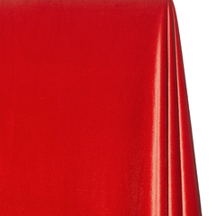 Luxury red velvet spandex fabric with 20% vertical stretch| Sold by Beautiful Windows Elgin