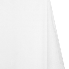 White Polyester Petticoat Crinoline Net Fabric | 180 GSM, 58–60″