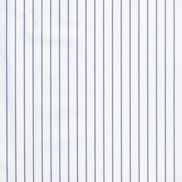 SHANNON IMPERIAL BLUE PINSTRIPE SHIRTING POPLIN FABRIC