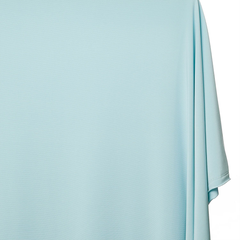 Soft Sewing Fabric —Light Blue Color—ITY Knit Jersey —Sold by the Yard
