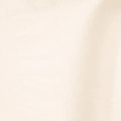 A swatch of off white stretch taffeta fabric with a smooth texture and a subtle lustrous sheen.