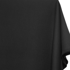 Black fabric with a textured surface.