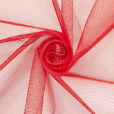 Red Polyester Petticoat Hard Net Crinoline/58–60 Inch Wide Fabric/Sold By The Yard-180 GSM