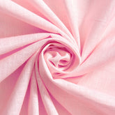Pink chambray fabric by the yard |Order online at BeautifulWindowsElgin.com