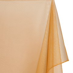 Beige fabric with a subtle pattern on a white background
