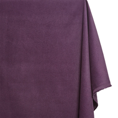 Eggplant 100 Percent Cotton Corduroy Fabric 0.75 mm Thick 59–60 Inch