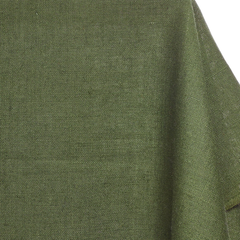 Standard Jute Burlap Fabric—100% Hypoallergenic—Deep Olive Green Hue—100% Jute—Sold by the Yard—52" Inches Wide