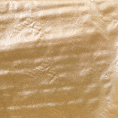 High embossed soft gold tissue lame fabric