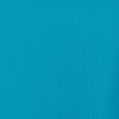 A close-up image of a turquoise-colored tricot fabric, showing its texture and solid color| Beautiful Windows Elgin