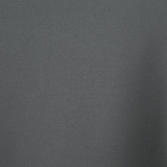 Desert Charcoal Grey Gabardine—Polyester Fabric—Premium Quality