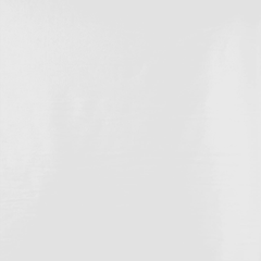 A yard of metallic white lame fabric with a reflective sheen, showing both the front and the back sidesOffered by BeautifulWindowsElgin.com—A trusted U.S. online fabric store