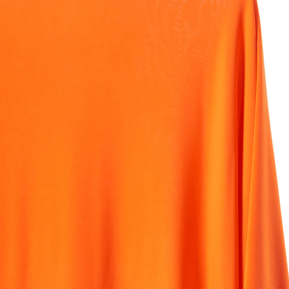 Close-up of bright orange fabric texture | sold by BeautifulWindowsElgin.com