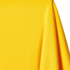 Close-up of bright yellow fabric with a white background| Order online at BeautifulWindowsElgin.com