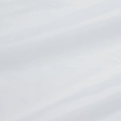 White silky habotai lining fabric close-up