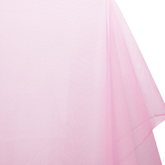 Orchid Polyester Petticoat Hard Net Crinoline/58–60 inch wide fabric sold by the yard at 180 GSM