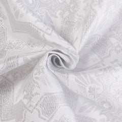 White Gold Liturgical Brocade – 58" Wide – Sold by the Yard
