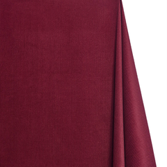 Wine —Standard 9 Wale Corduroy Material—0.75 Millimeters Thick—100% Cotton—59-60"Inch Wide—Sold by the Yard