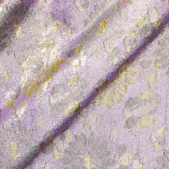 Premium Quality Dressmaking Fabric—Lilac Color Floral 58" Wide