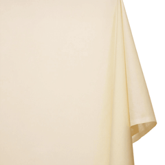 Beige Poly Cotton Broadcloth Sewing Fabric by the Yard |58"