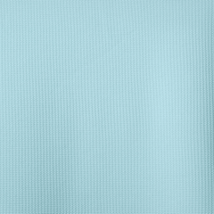 Close-up view of light-blue Liverpool Bullet poly-spandex fabric showcasing its texture and slight sheen. Sold by Beautiful Windows Elgin