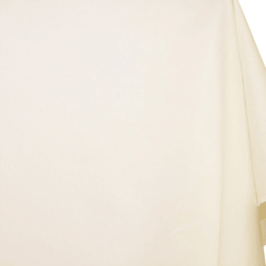 Off-White Poly-Cotton Broadcloth Fabric | 50/50 Blend — 58/59″