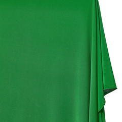Vibrant Sewing Fabric—Kelly Green Color —100% Stretch Polyester Knit Jersey—Available by the yard—Nationwide Shipping