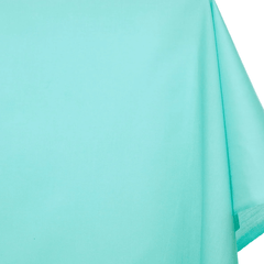Teal fabric with a slight texture on a white background| old by BeautifulWindowsElgin.com