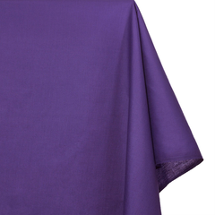 Durable Royal Purple Broadcloth | plain purple fabric for sewing and crafts| Beautiful Windows Elgin