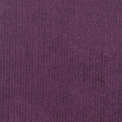 Eggplant 100 Percent Cotton Corduroy Fabric 0.75 mm Thick 59–60 Inch