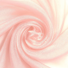 Rose pink organza fabric by the yard with sheer texture| sold by BeautifulWindowsElgin.com
