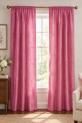Solid pink color swatch with a textured pattern