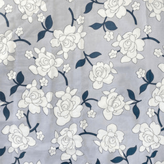 printed floral cotton broadcloth material sold by Beautiful Windows Elgin