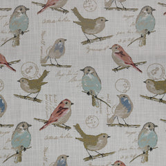 Conversational bird print fabric by the yard beautifulwindowselgin.com