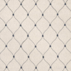 Grey-Beige—Diamond Dots Fabric—55% Linen, 45% Polyester—54 Inches Wide—Sold by the Yard—Nationwide Shipping