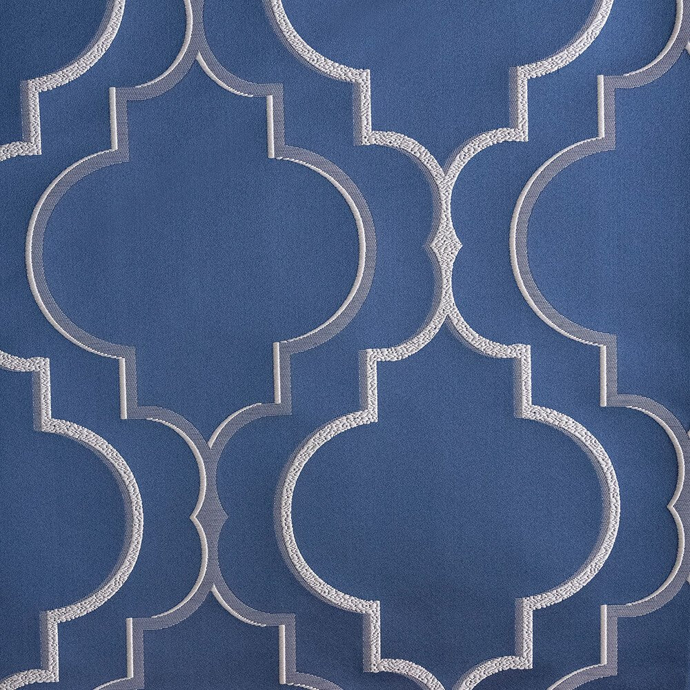 Midnight blue décor fabric sold by the yard beautifulwindowselgin.com
