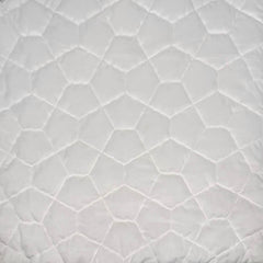 Luxe Snow White Weave Bedding Fabric—Width 57/58 Inches Wide—Sold by the Yard — Nationwide Shipping Available.