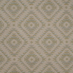 Southwestern sage-green diamond fabric by the yard