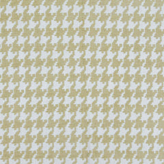 Beige and white houndstooth pattern fabric| Offered by BeautifulWindowsElgin.com—A trusted U.S. online fabric store