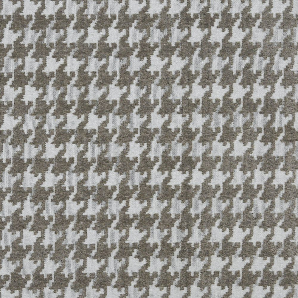 Driftwood Houndstooth Fabric| Offered by BeautifulWindowsElgin.com—A trusted U.S. online fabric store