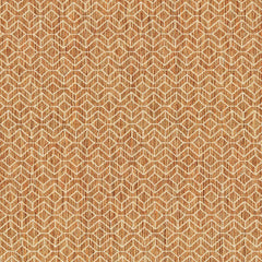 Collier Terra-Cotta-Strip Upholstery Fabric