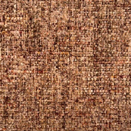 Close-up view of a rich copper glow upholstery fabric showcasing its textured pattern| Beautiful Windows Elgin